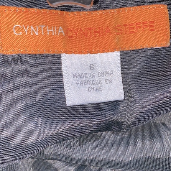 Cynthia Steffe cocktail dress black size 6 - Picture 5 of 7
